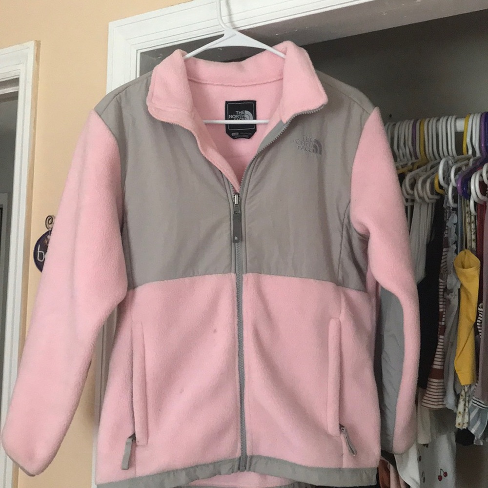 The North Face Kids Pink Fleece Jacket